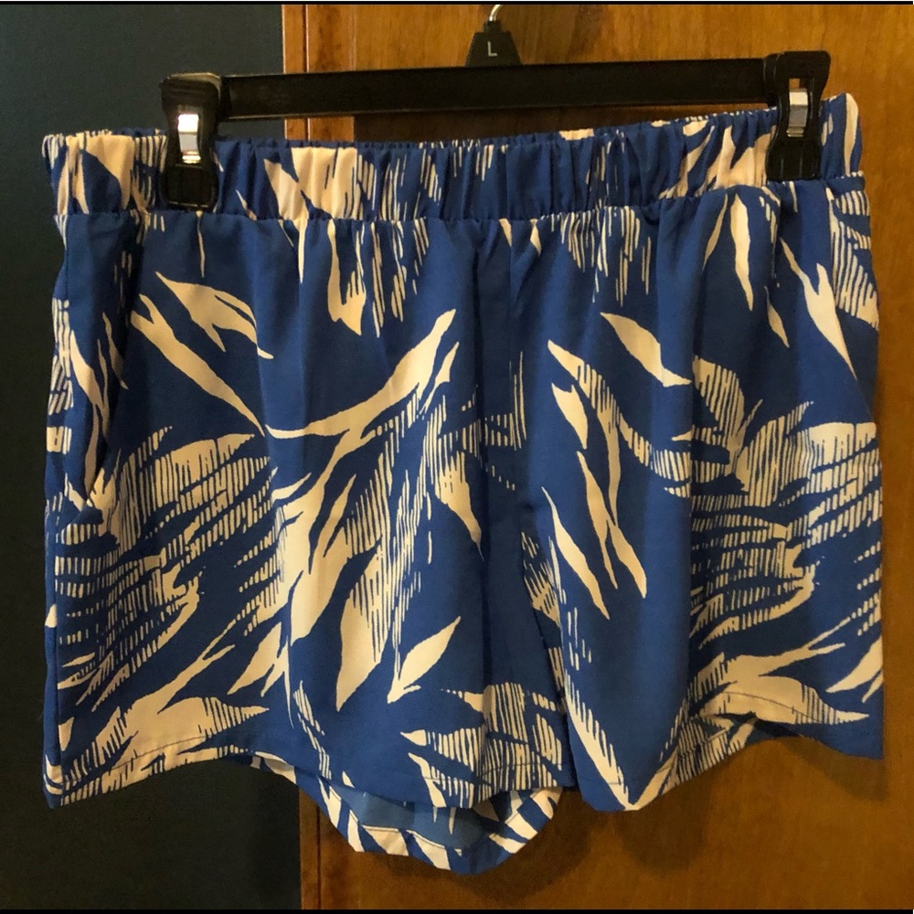 Blue shorts